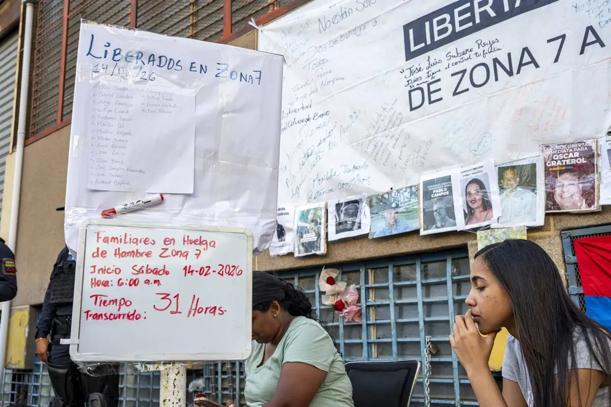 Un total de 65 presos han sido ya excarcelados en Venezuela tras la aprobación de la ley de amnistía 5 Un total de 65 presos han sido ya excarcelados en Venezuela tras la aprobación de la ley de amnistía