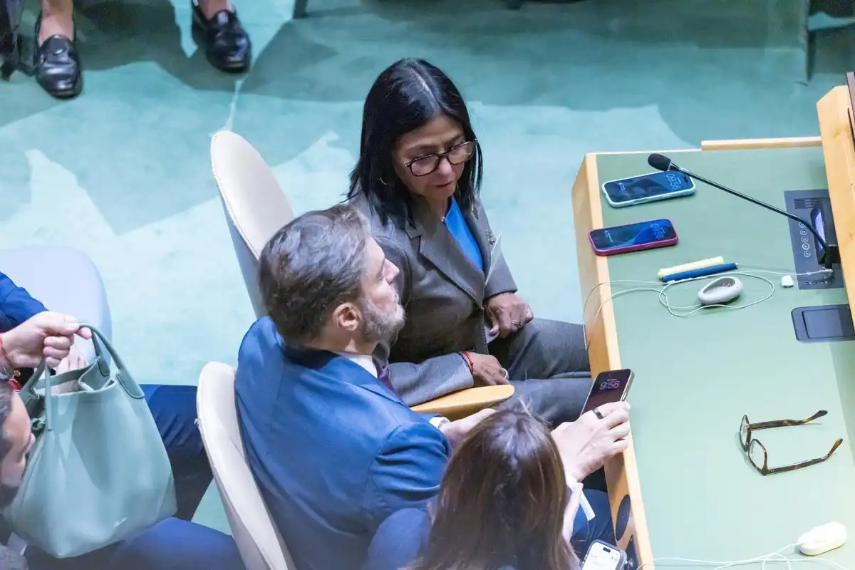 Delcy Rodríguez defiende ante la ONU el diálogo, la paz y la seguridad energética como prioridades internacionales 2 Delcy Rodríguez defiende ante la ONU el diálogo, la paz y la seguridad energética como prioridades internacionales