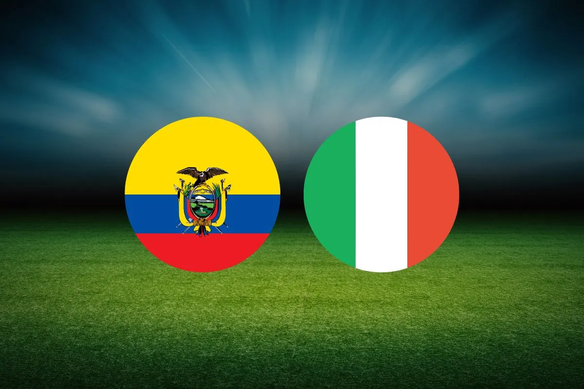Italia derrota a Ecuador 2-0 en partido amistoso en Red Bull Arena