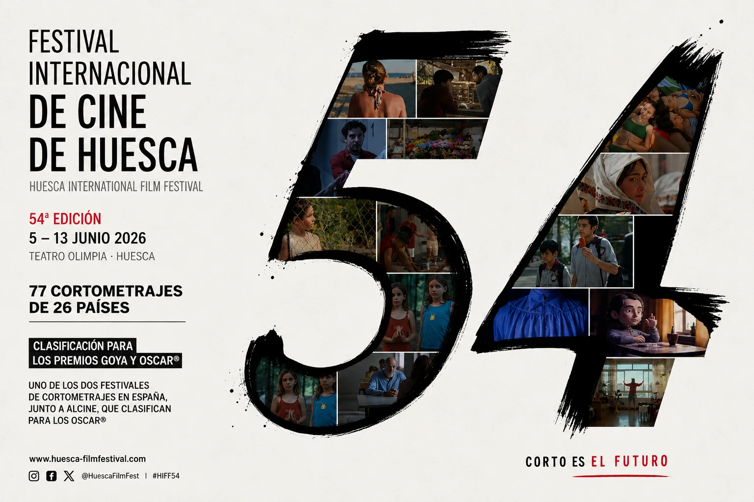 El Festival Internacional de Cine de Huesca (HIFF) consolida su prestigio mundial en su 54ª edición