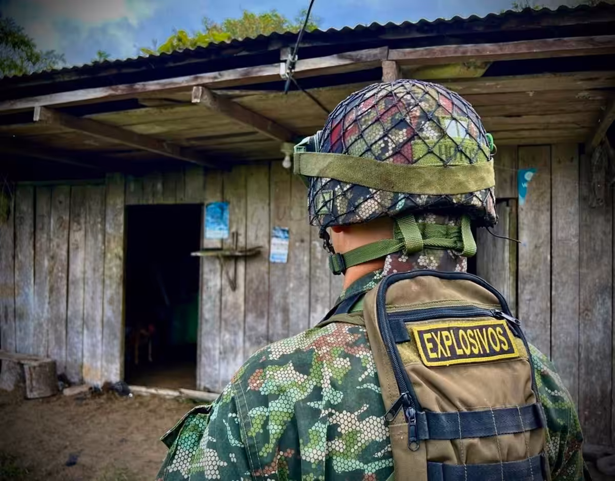 Un militar muerto y siete heridos en Colombia en un ataque con dron de la guerrilla
