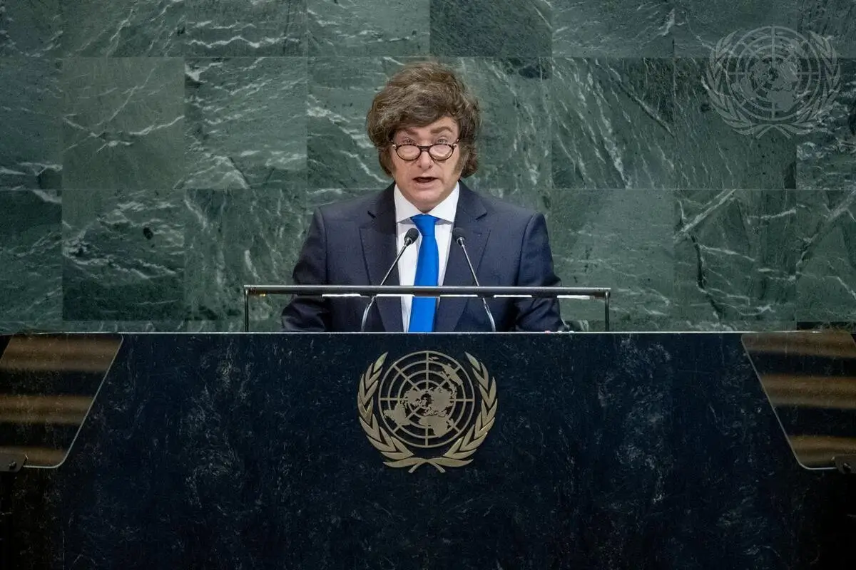 Milei arremete contra el Estado y la “orgía del gasto público” y acusa a la ONU de “imponer” cómo vivir