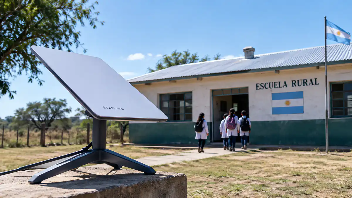 El Gobierno inicia conexión de escuelas rurales con Starlink en cinco provincias 7 El Gobierno inicia conexión de escuelas rurales con Starlink en cinco provincias