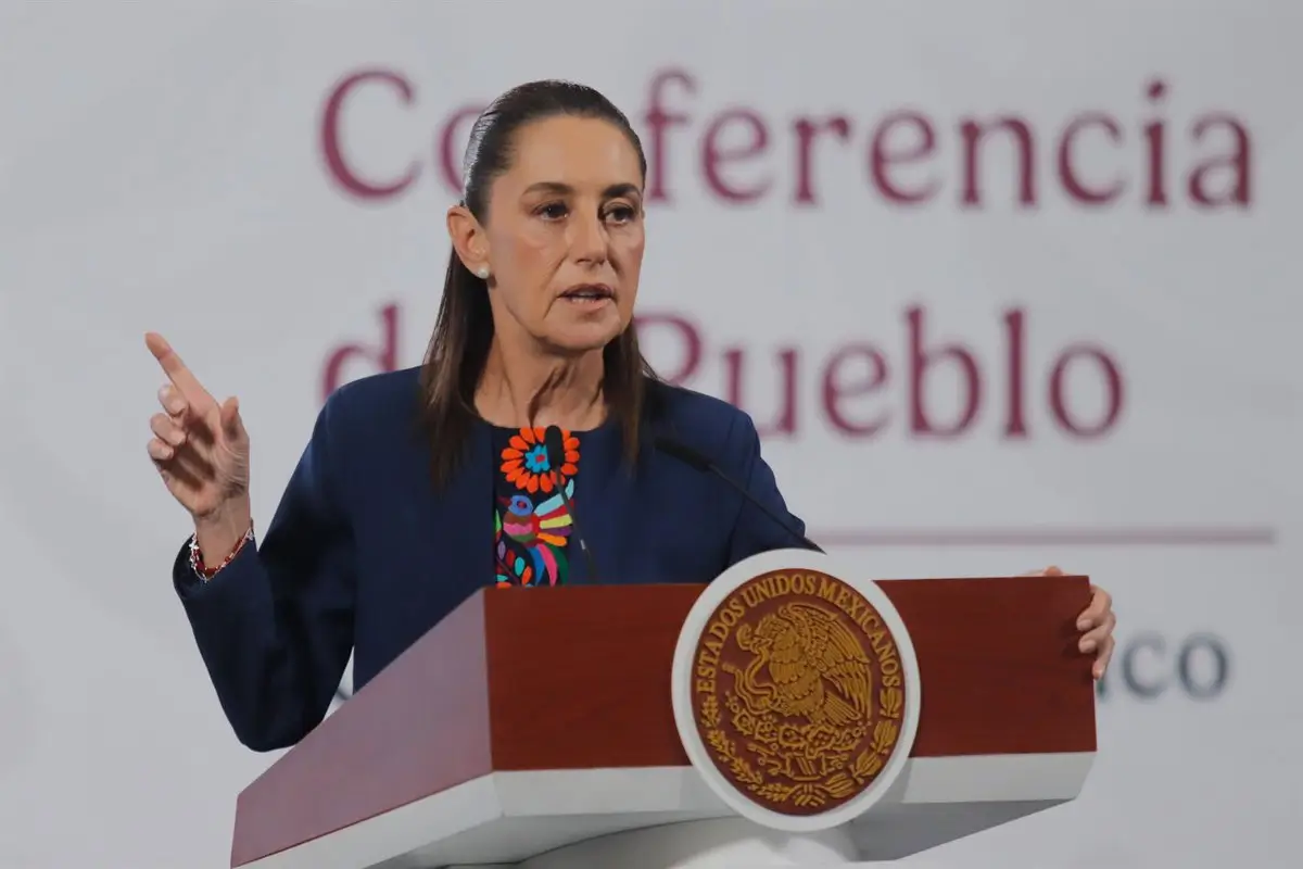 La presidenta de México, Claudia Sheinbaum - Europa Press/Contacto/Carlos Santiago