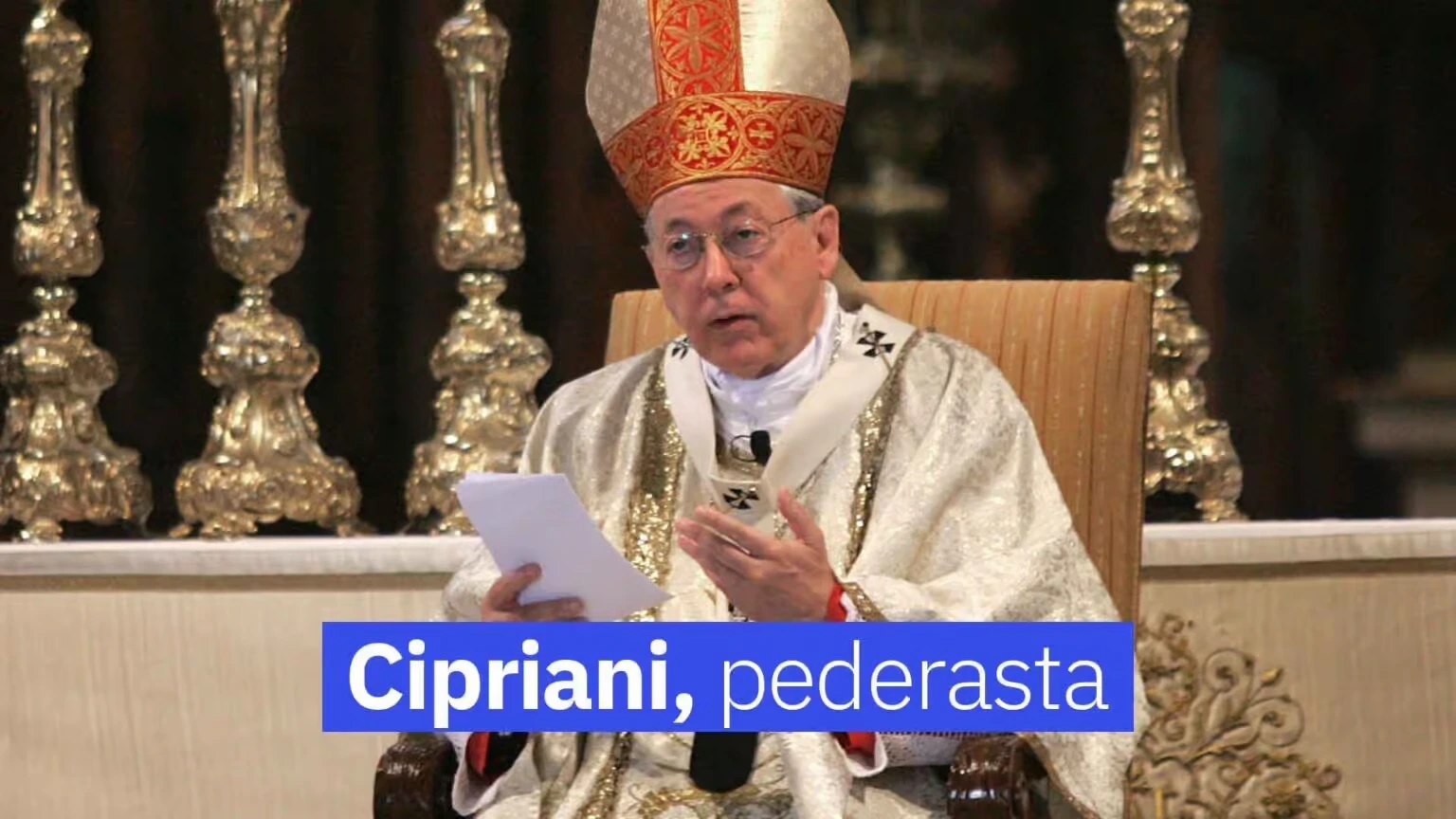 Papa Francisco apartó a Juan Luis Cipriani por denuncia de abuso a un menor