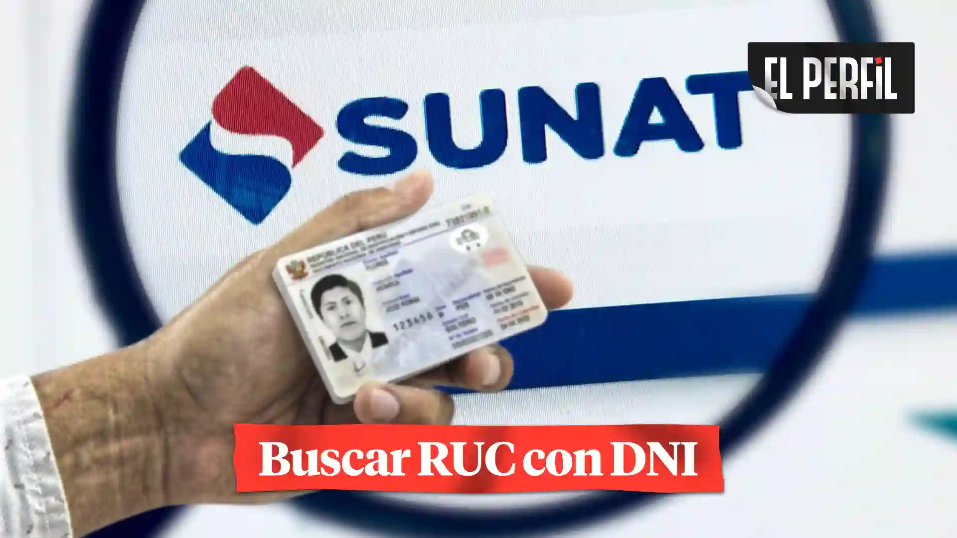 Pasos para buscar un RUC con DNI, nombre o razón social en la plataforma de SUNAT