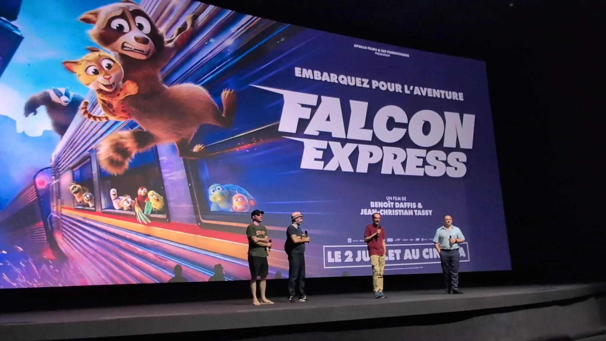 “Falcon Express”: Humor, crítica y emoción en un tren sin frenos