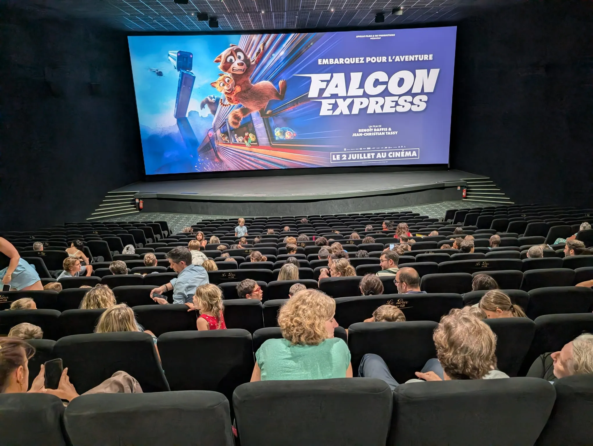 Pre-estreno de Falcon Express en Toulouse (cines CGR Blagnac)