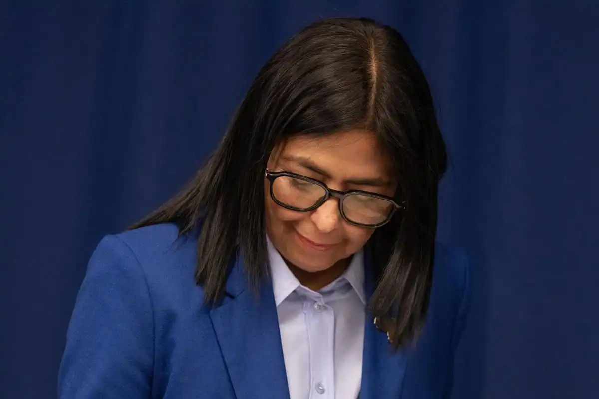 Delcy Rodríguez vuelve a Venezuela "contenta" tras hablar en la ONU y reunirse con Trump: "Misión cumplida" 2 Delcy Rodríguez vuelve a Venezuela “contenta” tras hablar en la ONU y reunirse con Trump: “Misión cumplida”