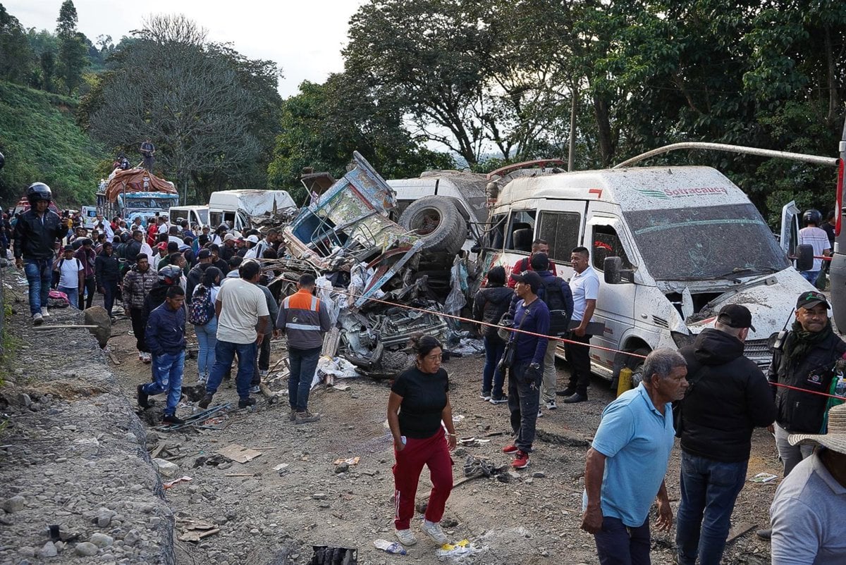 Aumentan a 19 los muertos en el atentado del Cauca (Colombia)
