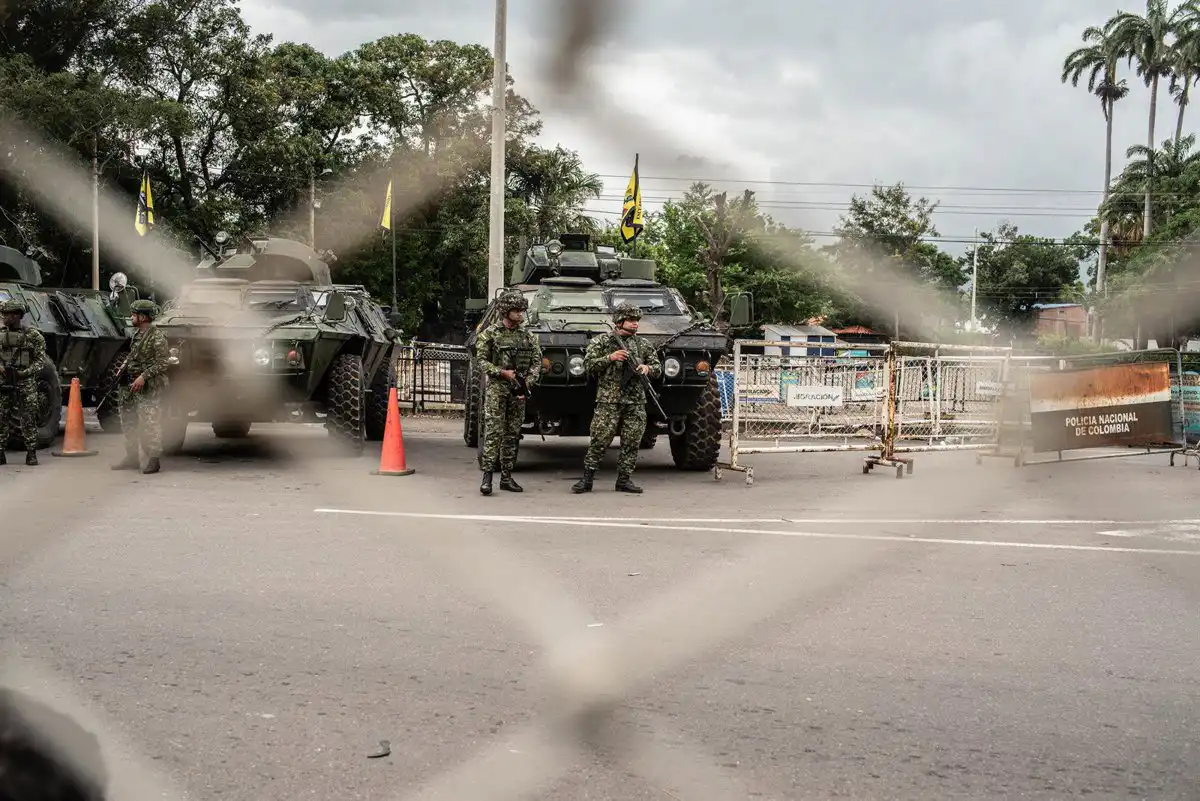 Al menos seis heridos, cuatro de ellos policías, tras una explosión en la frontera entre Colombia y Venezuela 2 Al menos seis heridos, cuatro de ellos policías, tras una explosión en la frontera entre Colombia y Venezuela