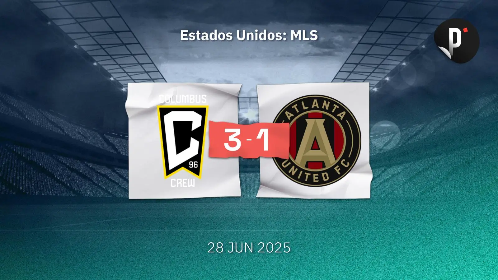 Columbus Crew triunfa 3-1 sobre Atlanta United con una actuación destacada