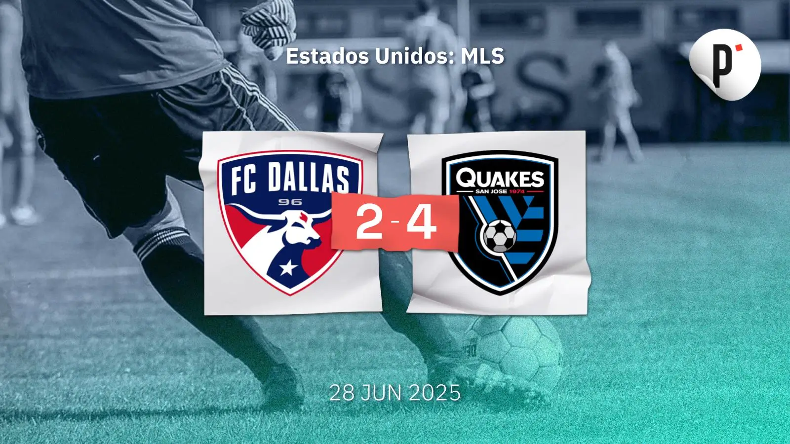 San José Earthquakes remontó y venció 4-2 a FC Dallas en un emocionante encuentro 7 San José Earthquakes remontó y venció 4-2 a FC Dallas en un emocionante encuentro
