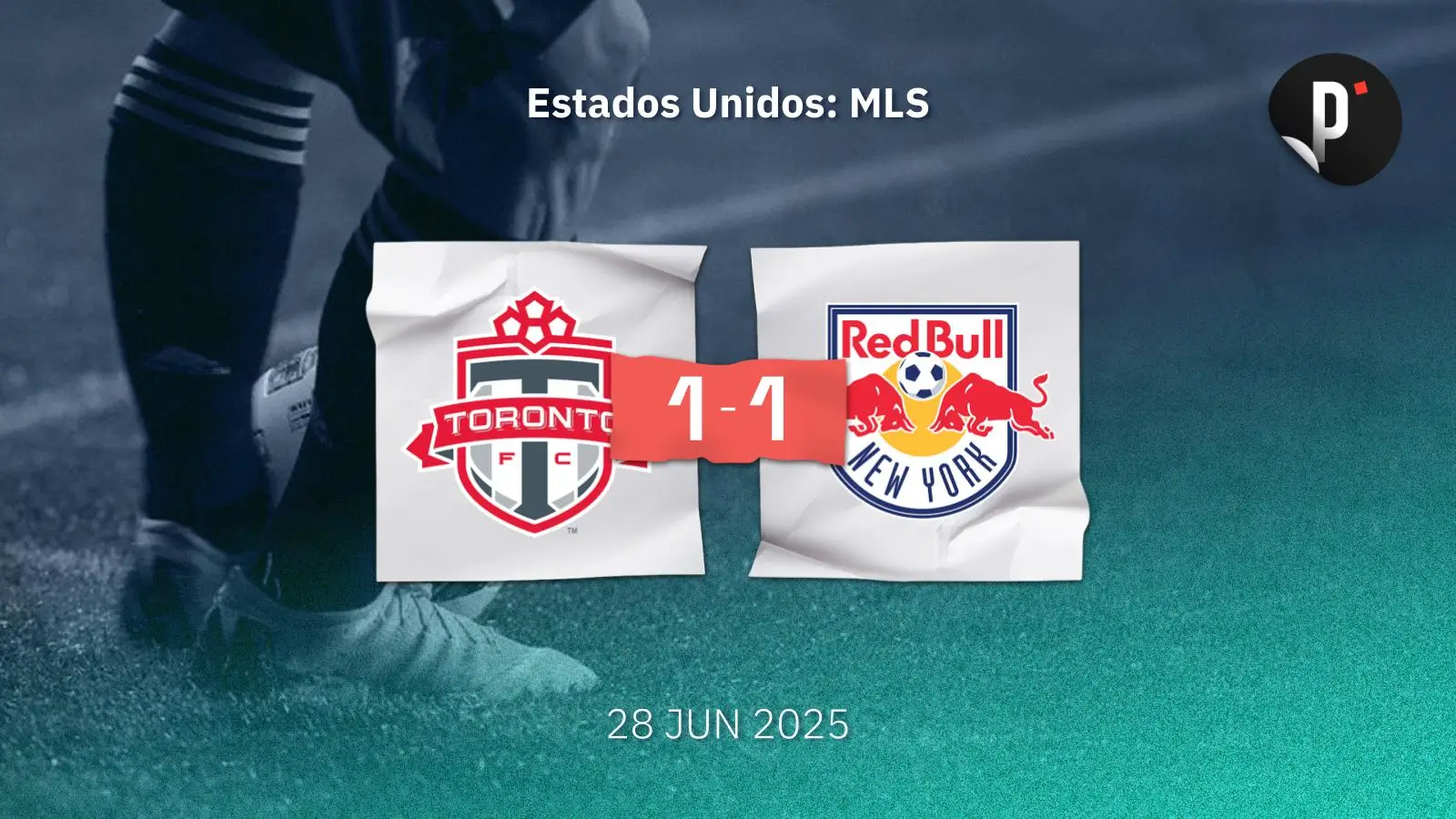 Toronto FC y New York Red Bulls empatan 1-1 en un emocionante partido 8 Toronto FC y New York Red Bulls empatan 1-1 en un emocionante partido