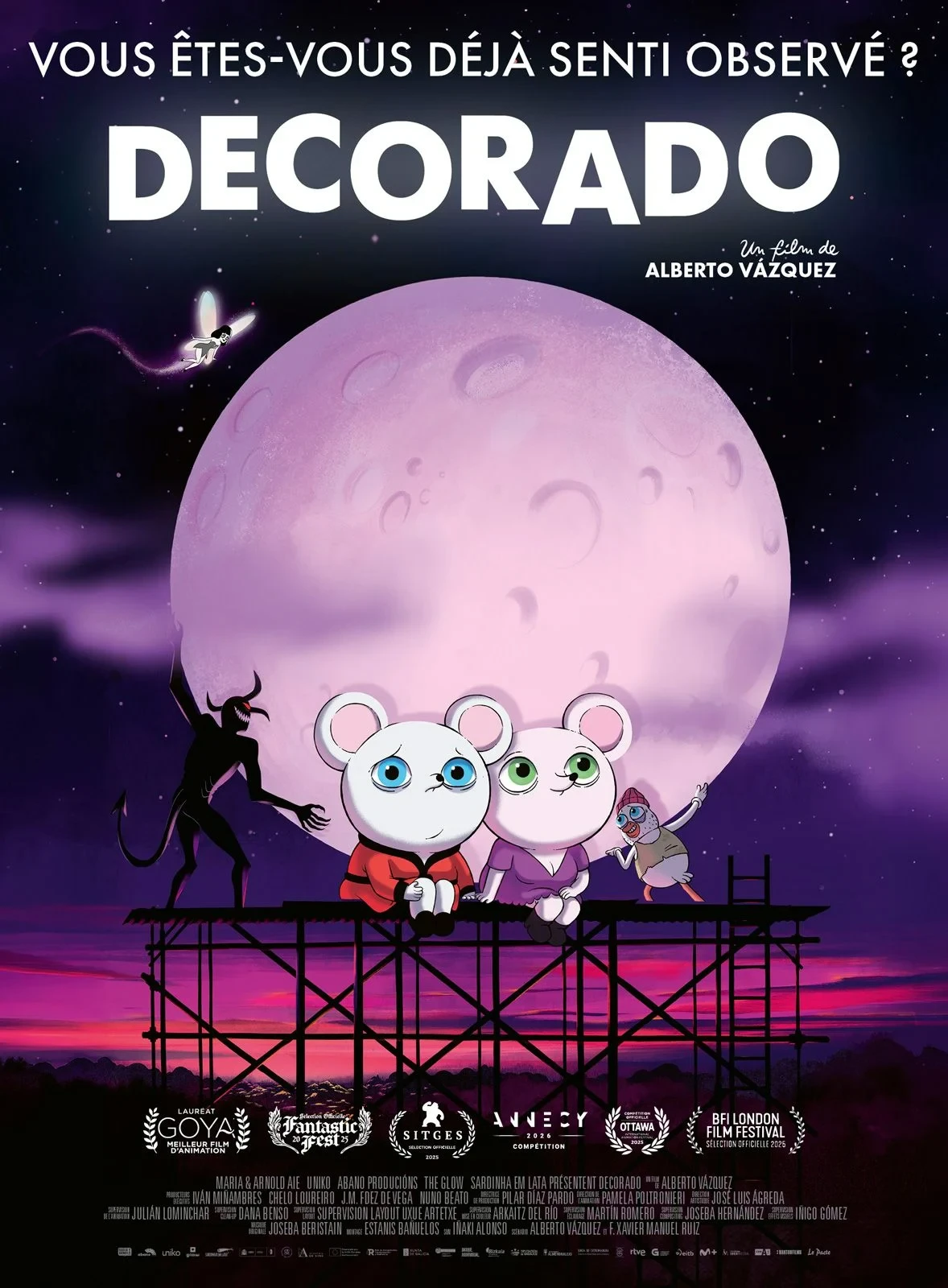 Decorado, de Alberto Vázquez, en Annecy