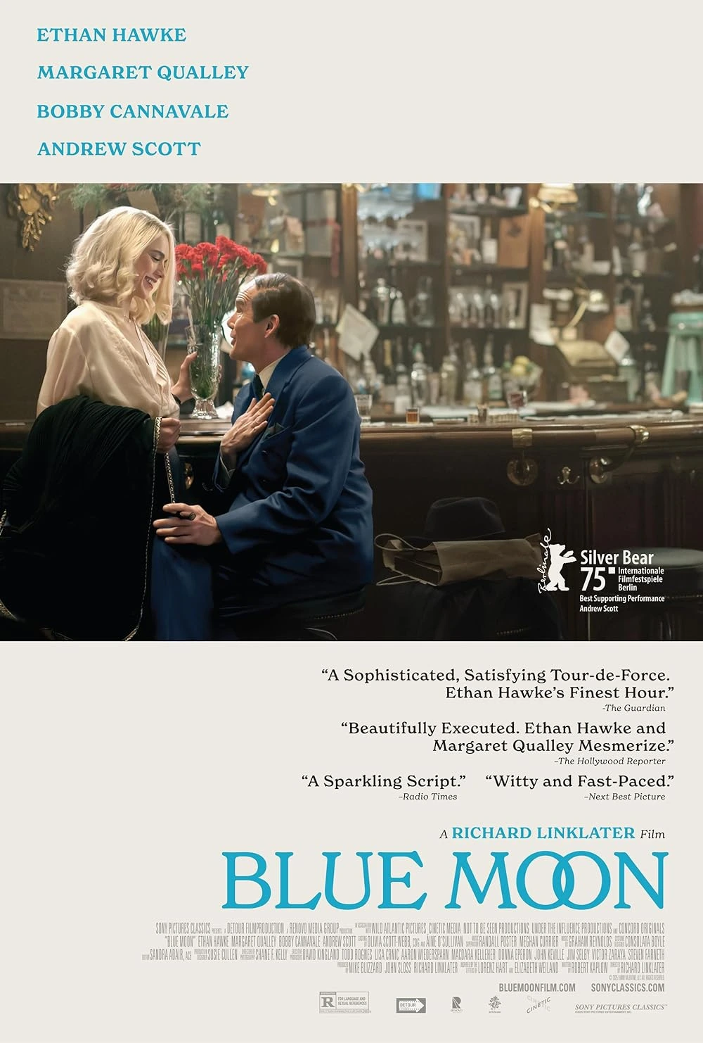“Blue Moon”: Linklater, Hawke y Cannavale desnudan el corazón roto de Lorenz Hart