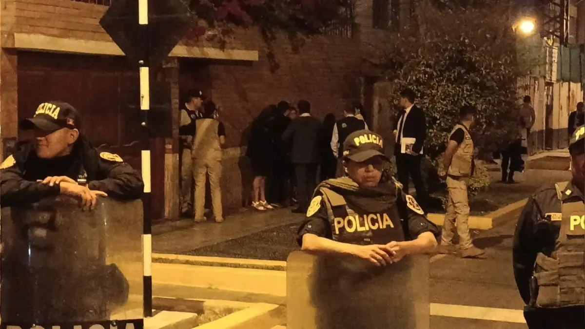 Allanan vivienda de Dina Boluarte y Palacio de Gobierno por caso Rolex