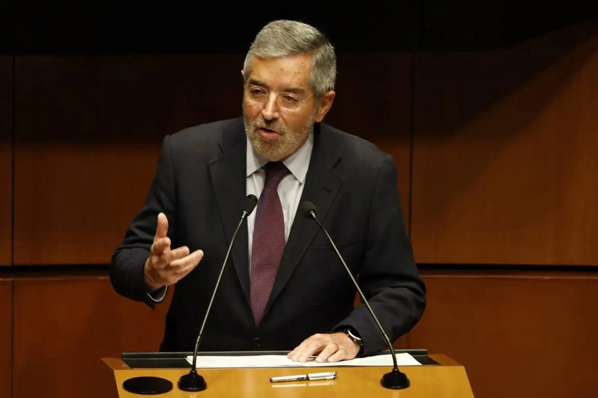 Archivo - El ministro de Exteriores mexicano, Juan Ramón de la Fuente. - Europa Press/Contacto/Luis Barron - Archivo