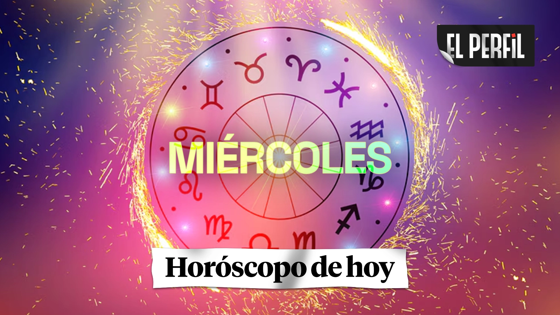 Horóscopo de hoy, miércoles 25 de marzo de 2026