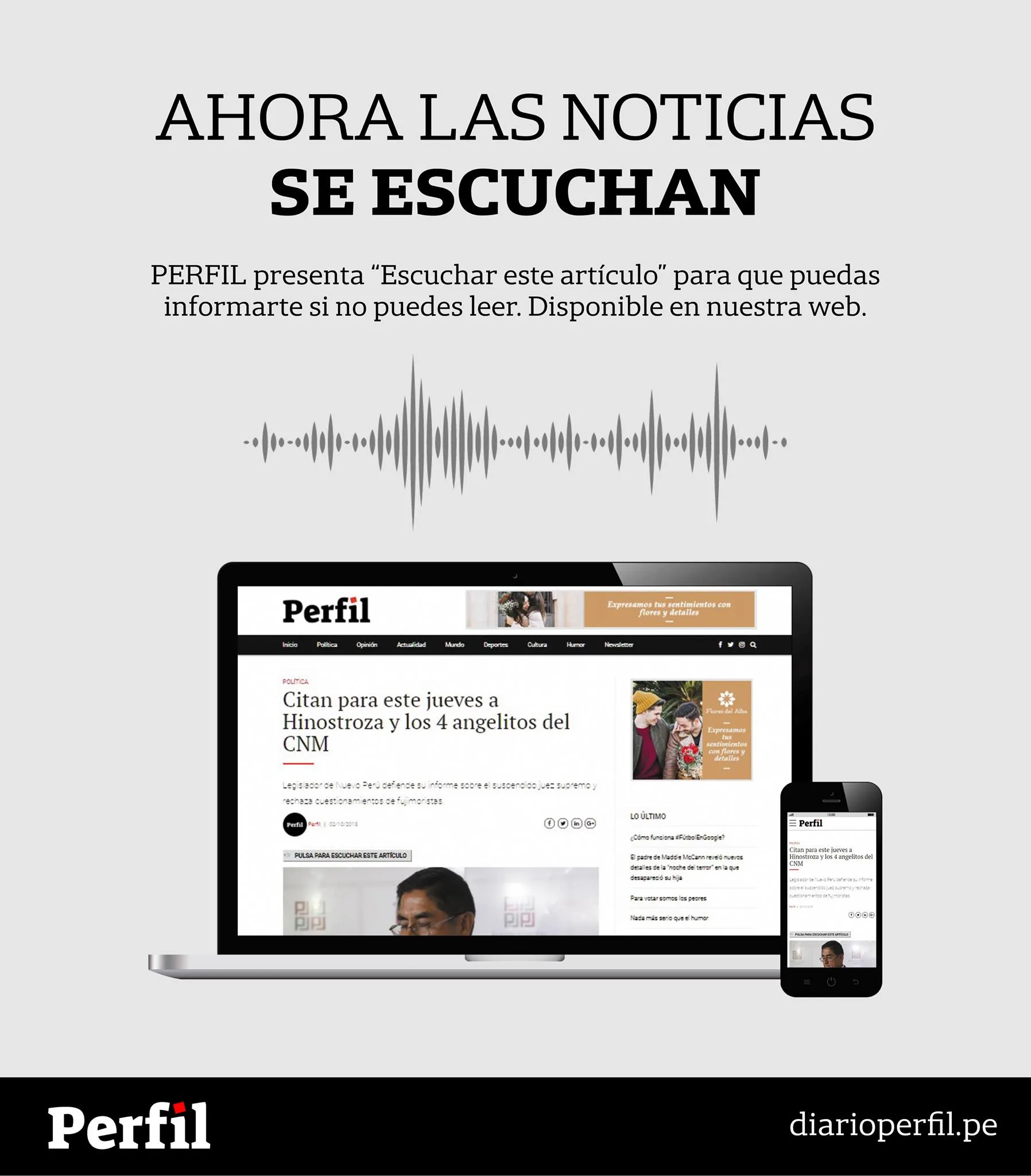 PERFIL se convierte en el primer medio peruano en apostar por la inclusión de personas con visibilidad reducida