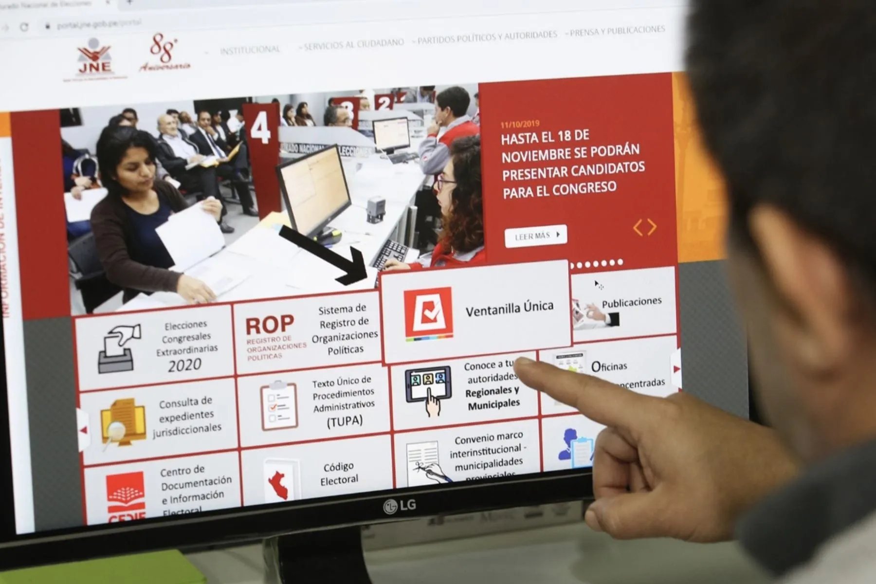 JNE exhorta a partidos a revisar antecedentes de candidatos en ventanilla única