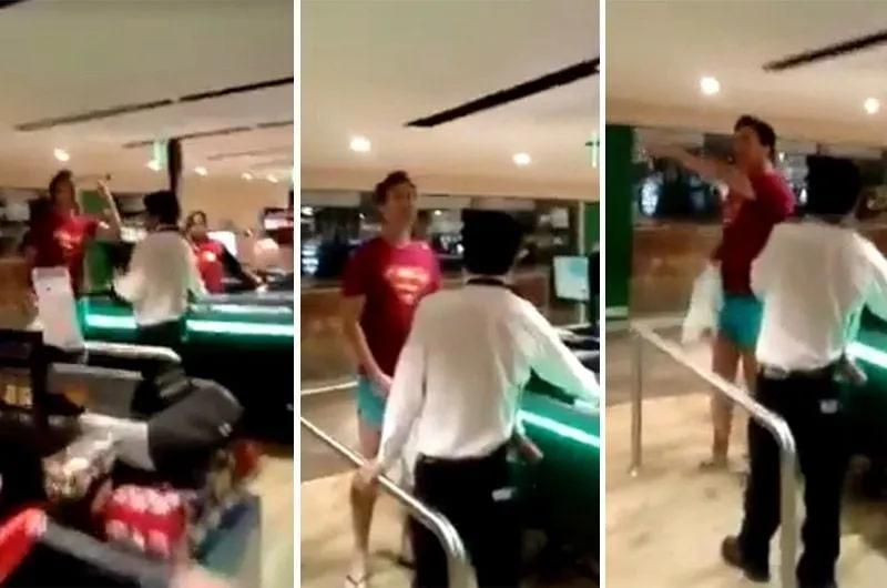 Abren investigación fiscal contra sujeto que agredió a cajera de supermercado en San Isidro