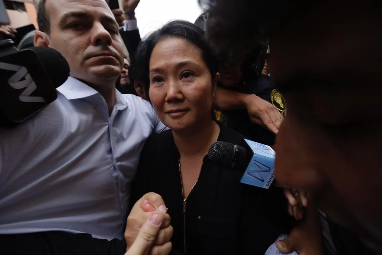 Keiko vuelve a la cárcel