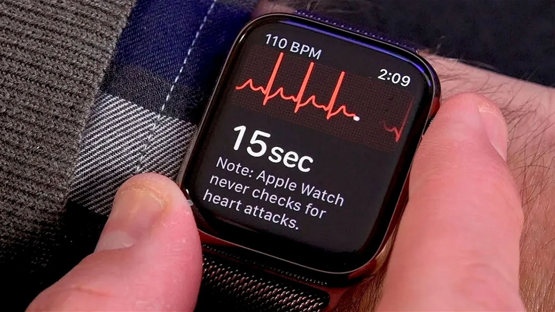 La serie 4 del Apple Watch realiza electrocardiogramas