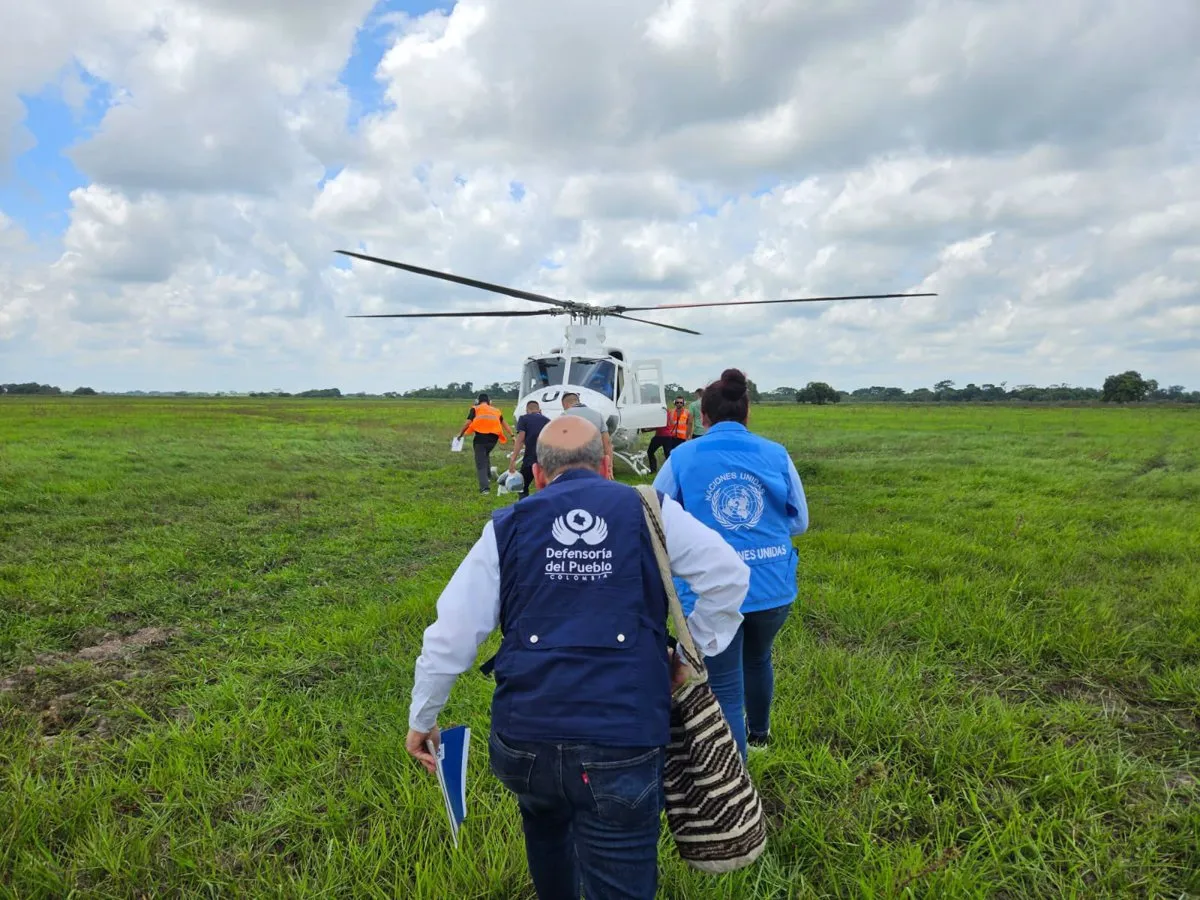 Las autoridades colombianas confirman la liberación de cuatro personas secuestradas por la disidencia del EMC