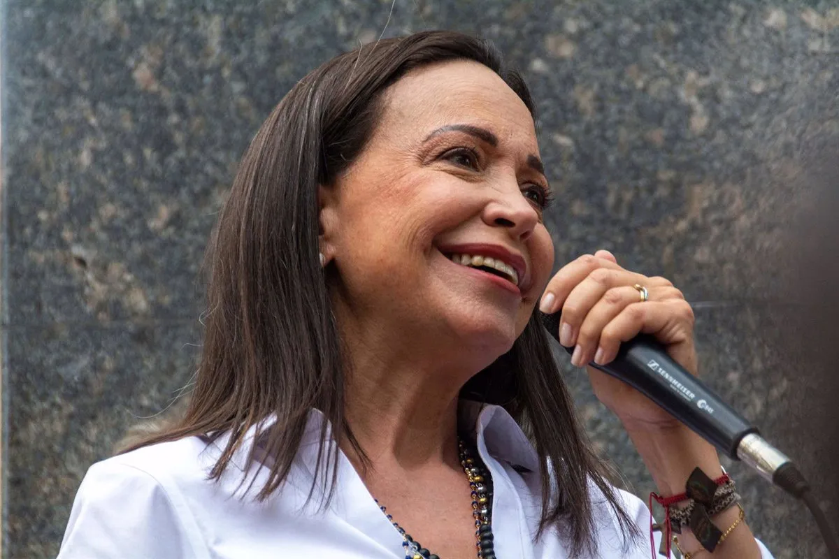 Machado destaca la “apoteósica” participación en las presidenciales de Venezuela