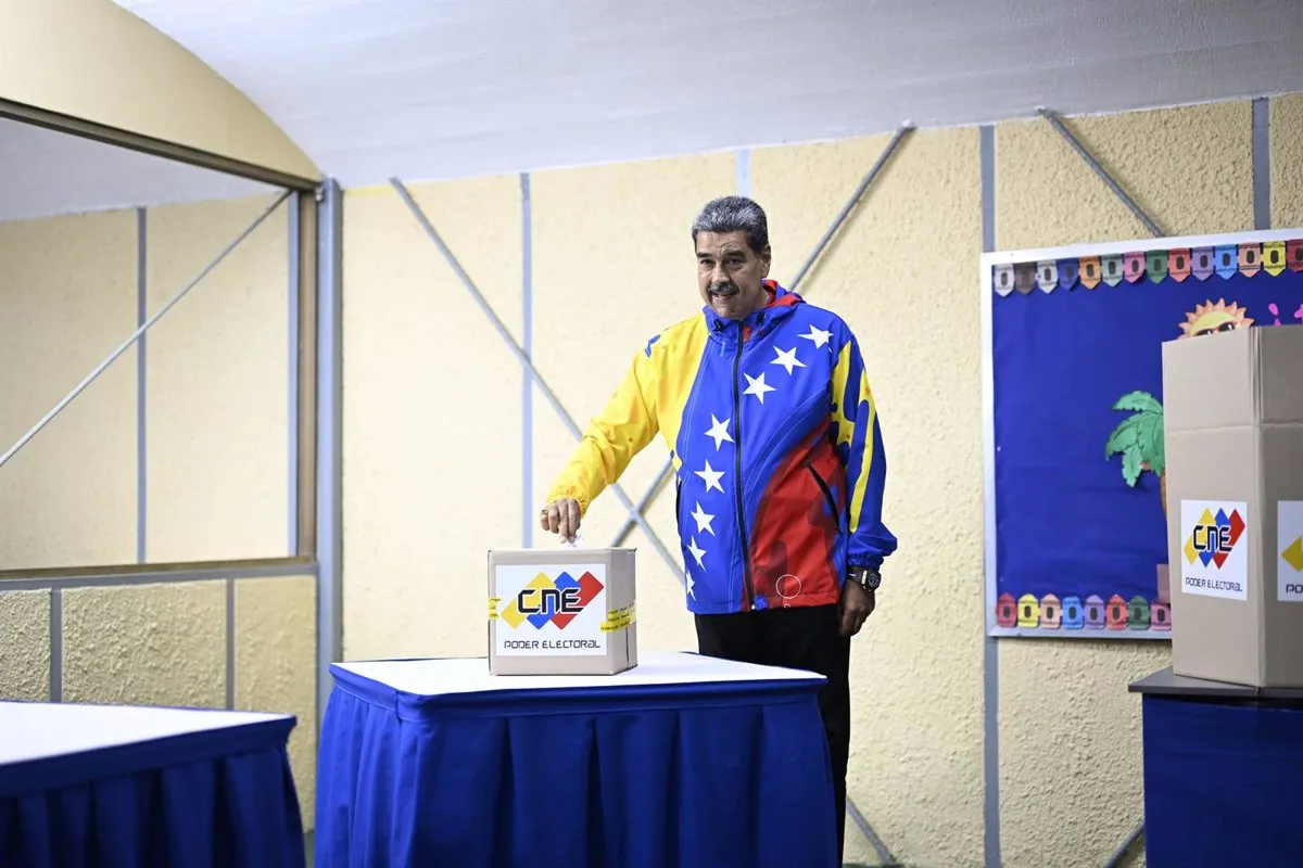 Maduro gana las presidenciales de Venezuela con el 51% de los votos, según el Consejo Nacional Electoral