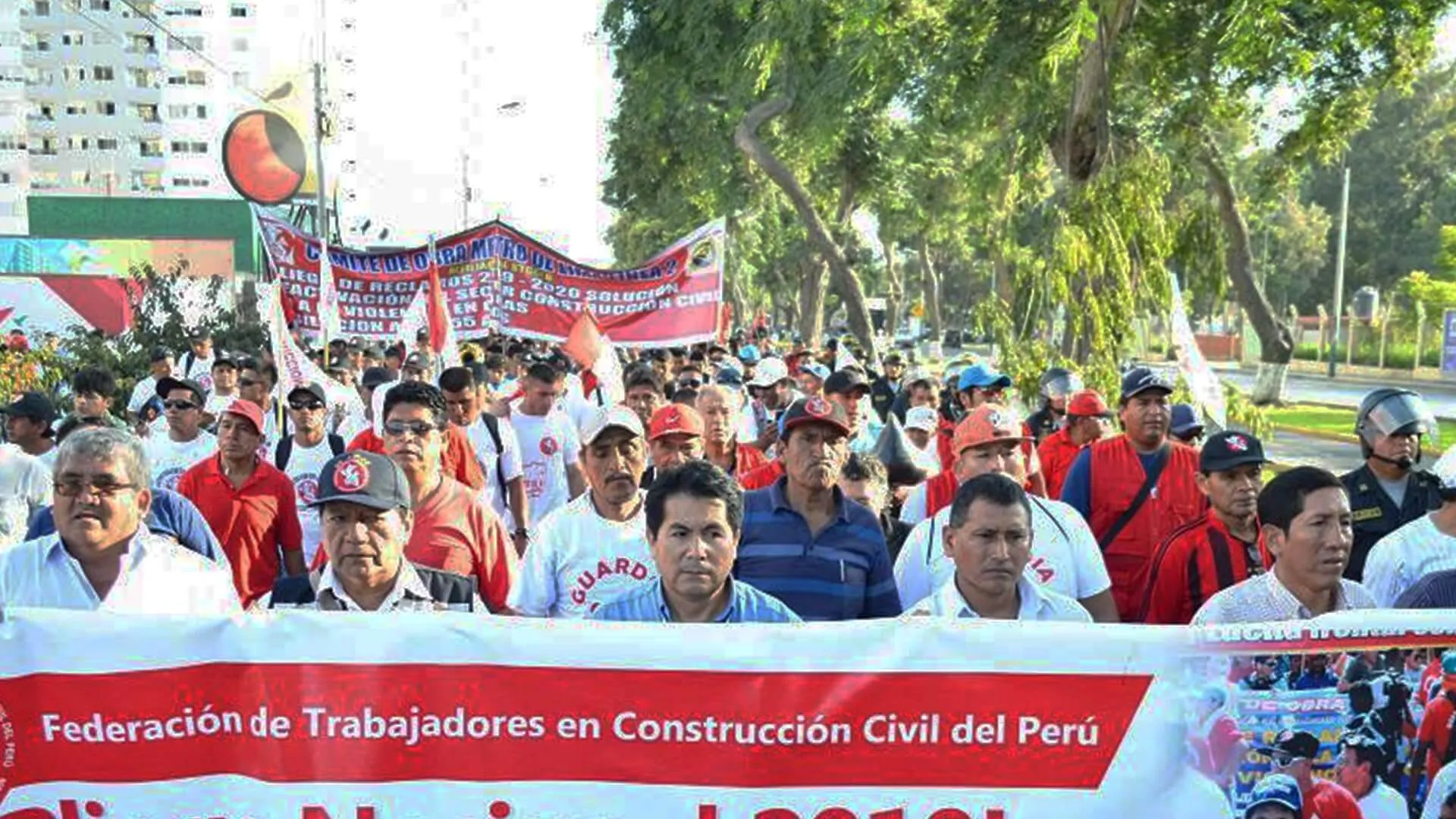 Trabajadores en construcción civil marcharán este 23 de junio por un verdadero bono para todos