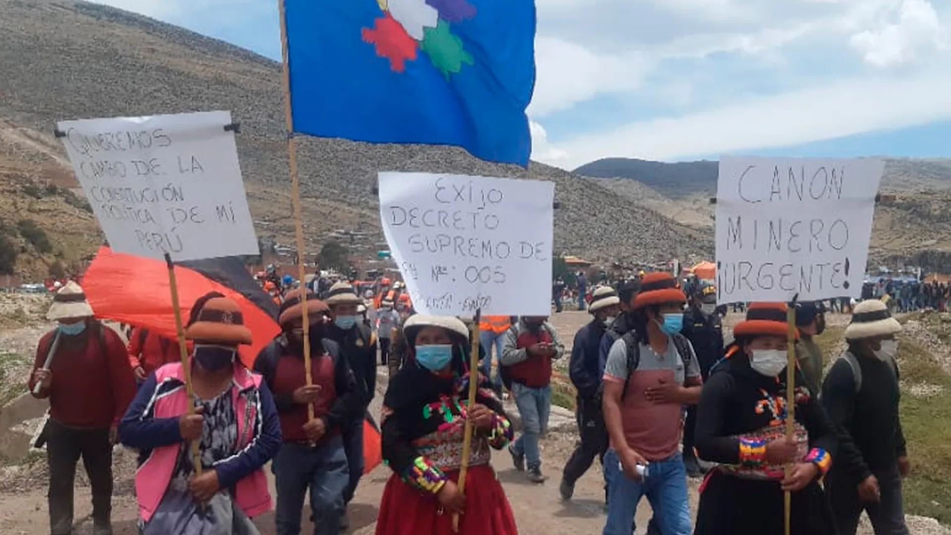 Más de 5 mil campesinos de Challhuahuacho realizarán este lunes un paro indefinido para exigir cumplimiento de compromisos a minera Las Bambas y al Estado