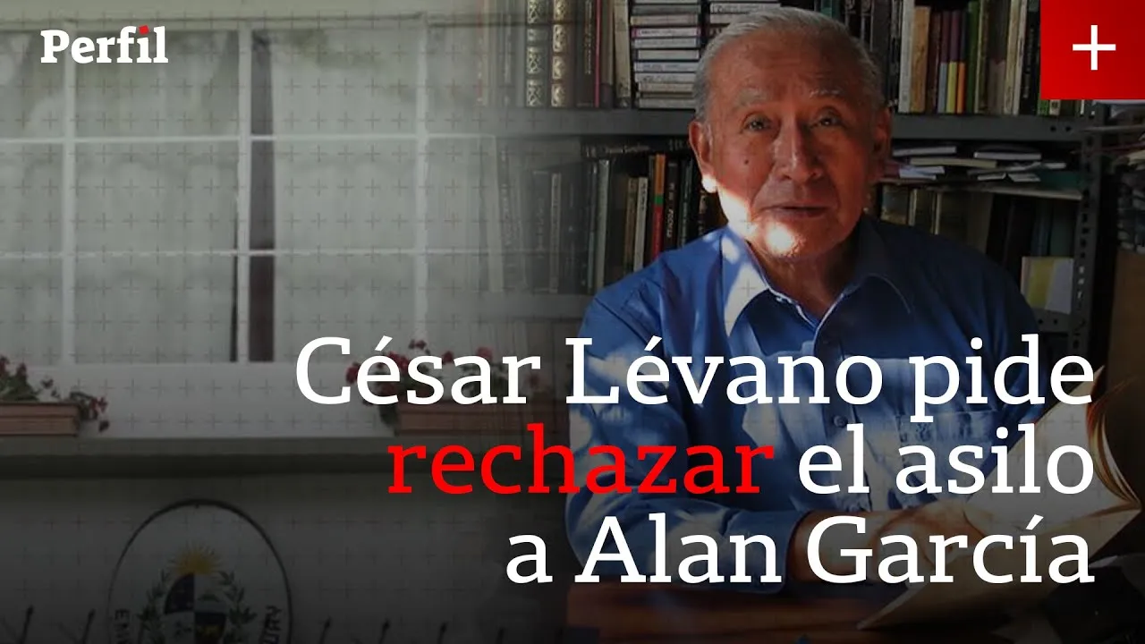 César Lévano pide rechazar asilo a Alan García