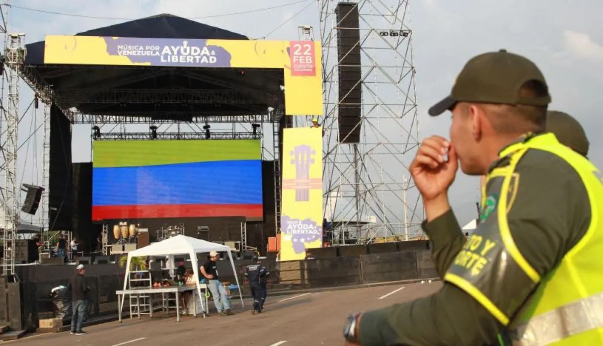 Entre amenazas y conciertos, crece la tensión en la frontera entre Venezuela y Colombia