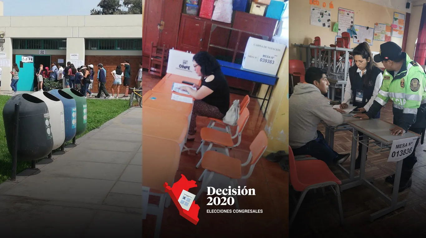 Después de más de 3 horas de iniciados los comicios, se lograron instalar la totalidad de mesas de sufragio