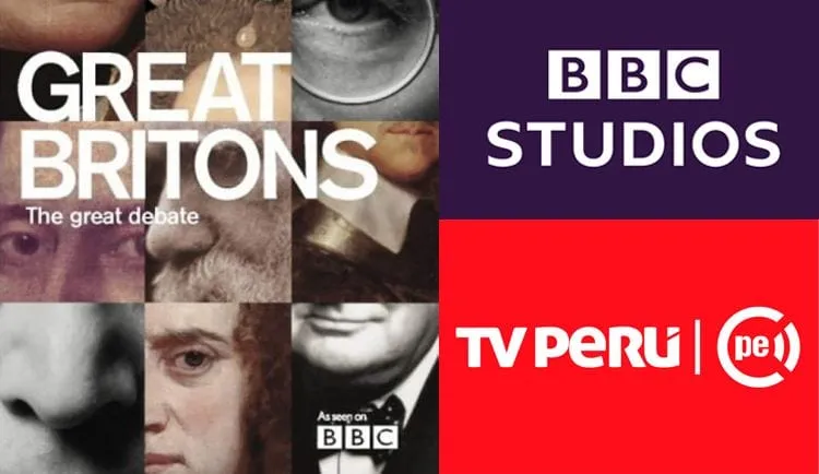 BBC Studios firma convenio con TV Perú para adaptar su famoso formato "Great Britons"