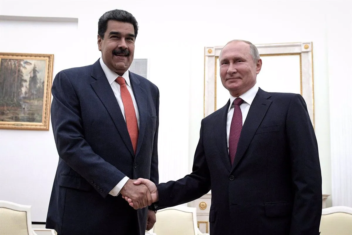 Putin felicita a Maduro por su victoria en las elecciones y aboga por reforzar las relaciones