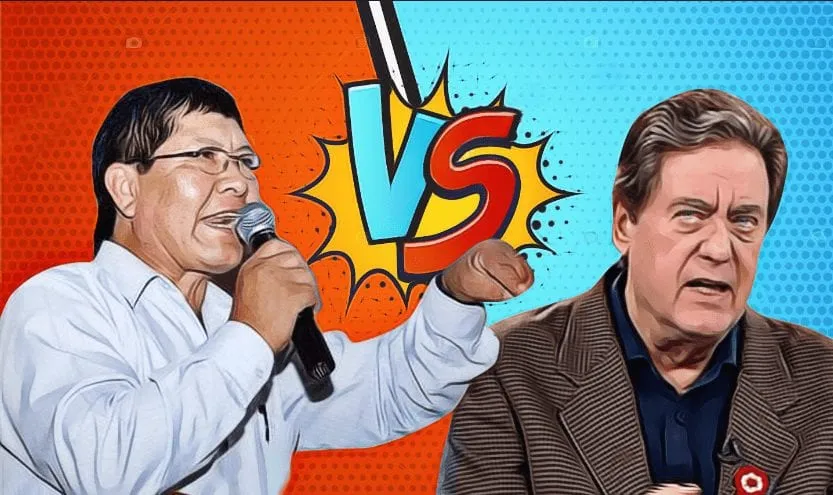 Secretario general de la CGTP pone en su sitio a Jaime de Althaus