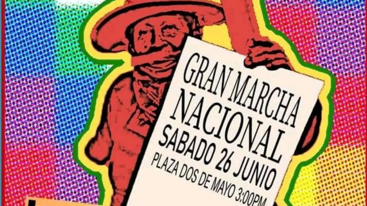 Este sábado: movilización nacional por la democracia y contra del fraude de Montesinos