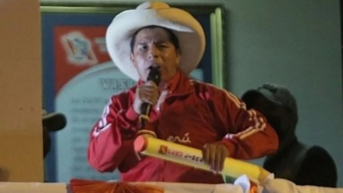 Pedro Castillo busca con su mensaje tranquilidad económica y monetaria