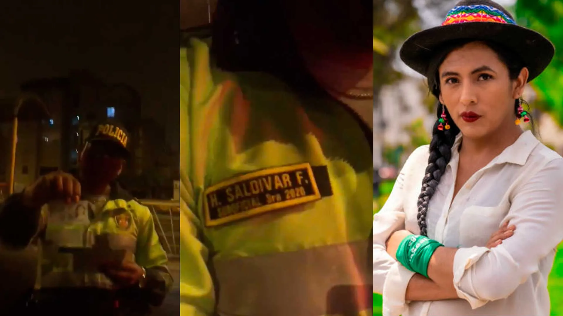 transfobia policial excandidata al congreso gahela cari discriminada por un policia