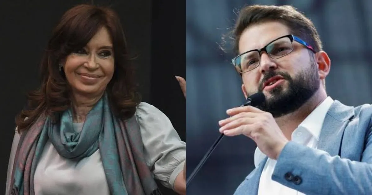 Cristina Fernández de Kirchner felicita a Boric por su triunfo en Chile: "el pueblo siempre vuelve"