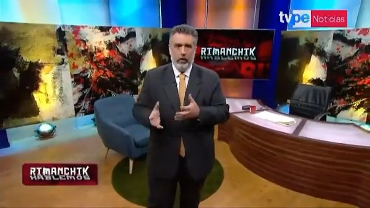 Carlos Cornejo Me sorprenderia que en TV Peru la defensa de la vida y de los derechos humanos no fuese lo mas importante