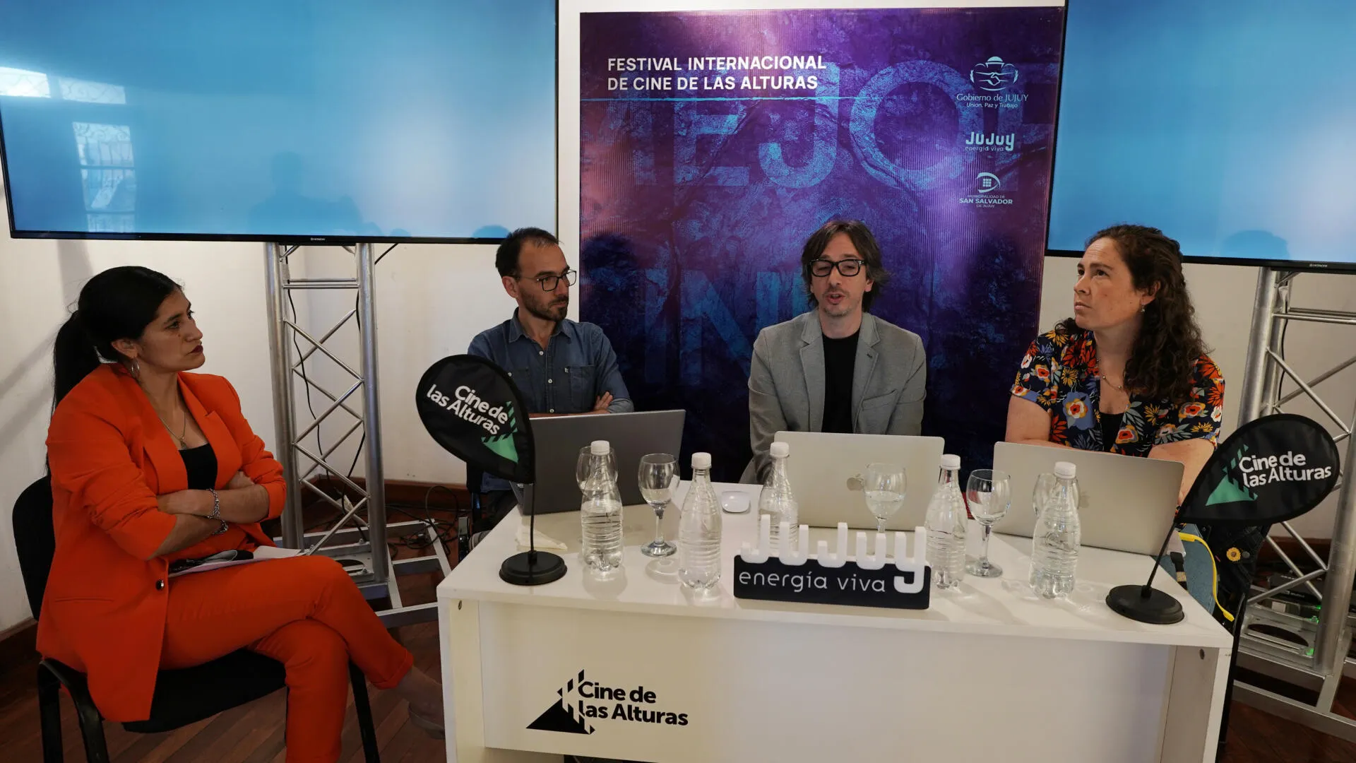 Festival Internacional de Cine de las Alturas: quinta jornada a puro cine en Jujuy 4 Charla COmision de Filmaciones de Jujuy