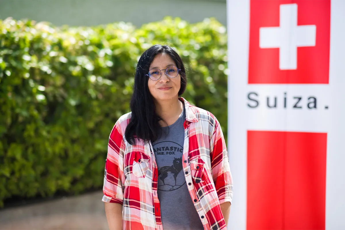 Nereida Juliana Apaza Mamani, ganadora de la primera edición de Premios AYNI - Arte con Impacto Social (Foto: Difusión)