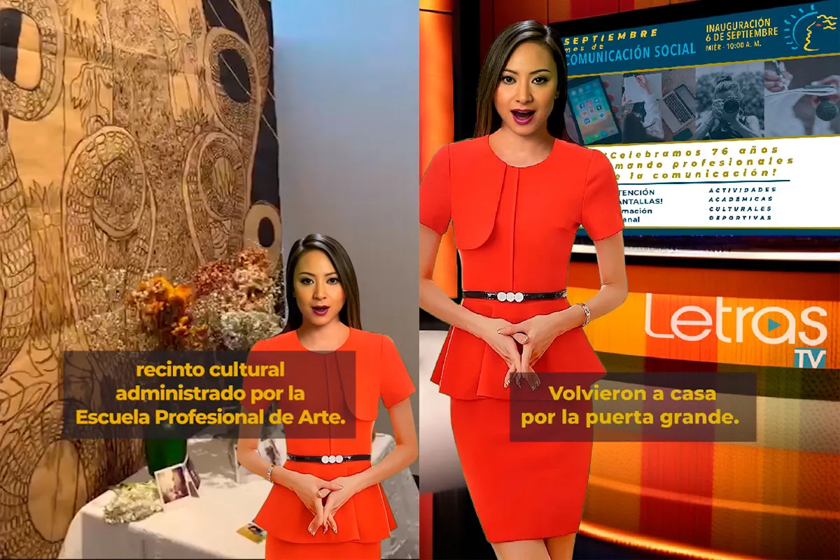 Illariy, el avatar de la Facultad de Letras de la UNMSM, ahora habla awajún. (Captura)