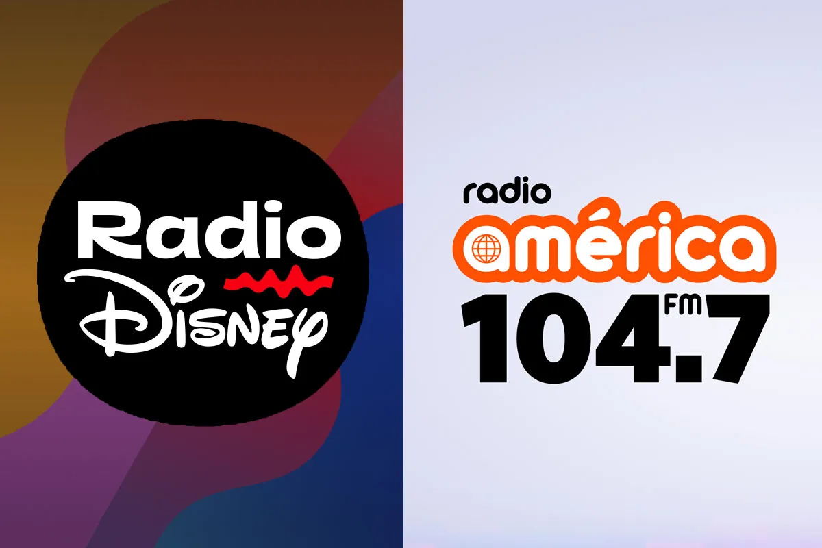 Radio América 104.7 FM finaliza sus transmisiones y deja el dial libre para Radio Disney Perú. (Fotoomposición: EL PERFIL)