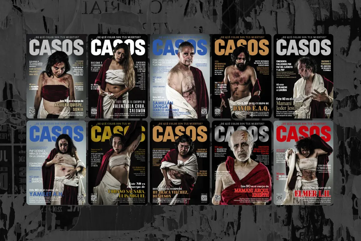 50 artistas, intelectuales, figuras públicas, actores, actrices y periodistas realizan la campaña ¿De qué color son tus muertos?