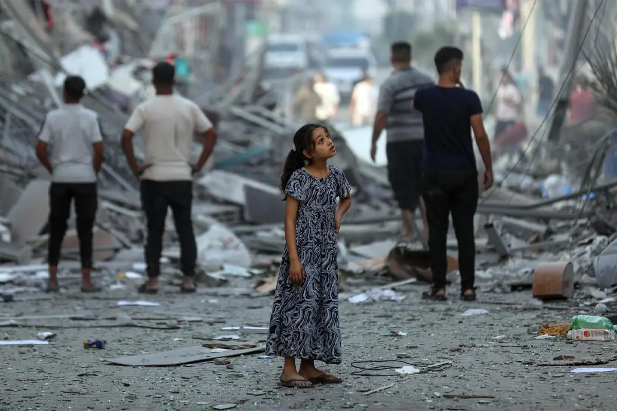 Los niños y niñas de Gaza, los más afectados (UNICEF)